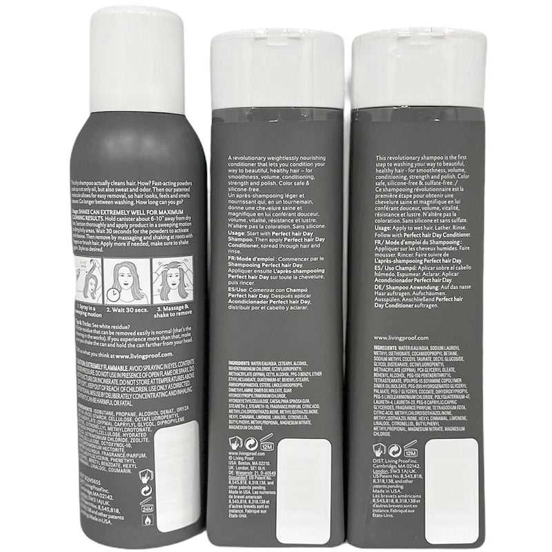 Living Proof PhD Perfect Hair Day Shampoo, Conditioner and Dry Shampoo