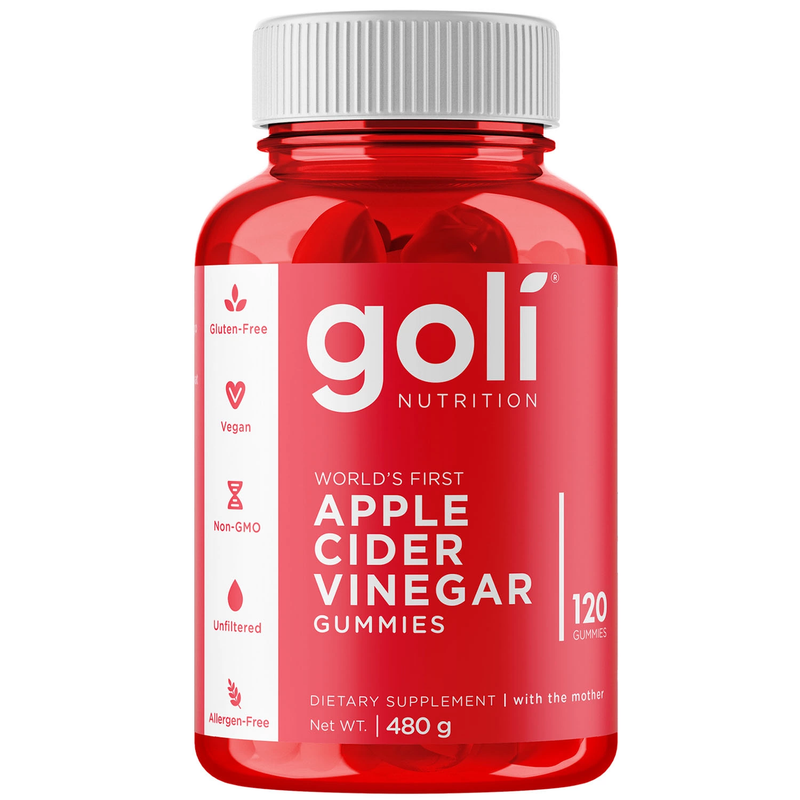 Goli Apple Cider Vinegar Gummies (120 ct)