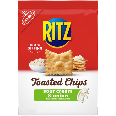 RITZ Toasted Chips Sour Cream and Onion Crackers (8.1 oz)