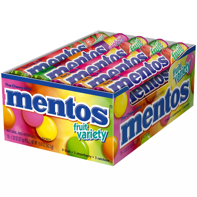 Mentos Fruit Variety (1.32 oz 15 ct)