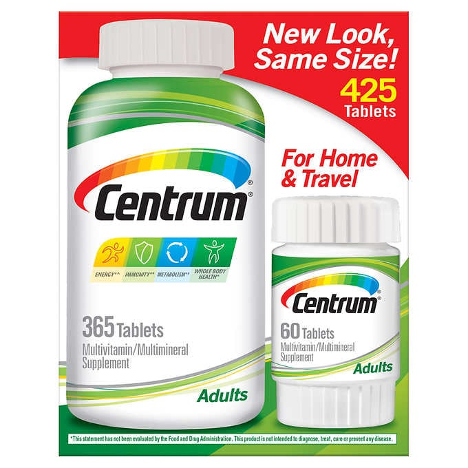 Centrum Adults Multivitamin (425 Tablets)