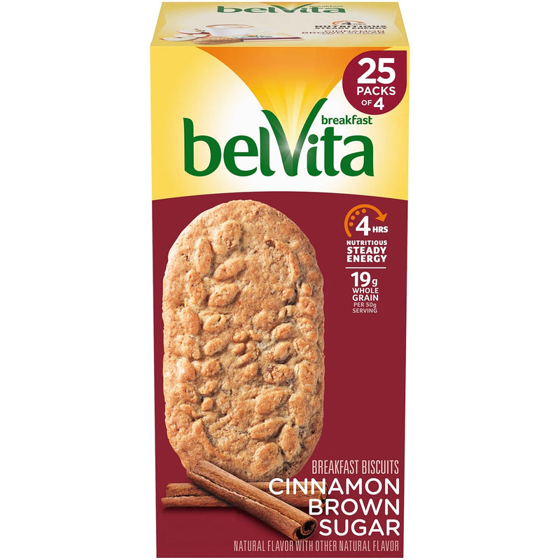 belVita Cinnamon Brown Sugar Breakfast Biscuits (25 pk)