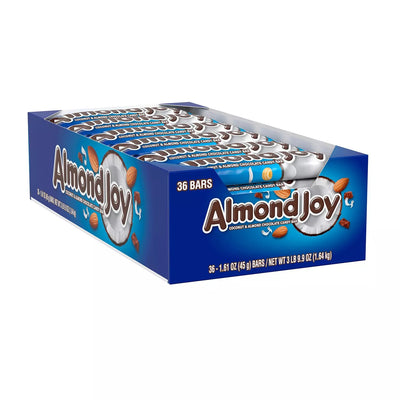 ALMOND JOY Coconut and Almond Chocolate Bar (1.61 oz 36 ct)