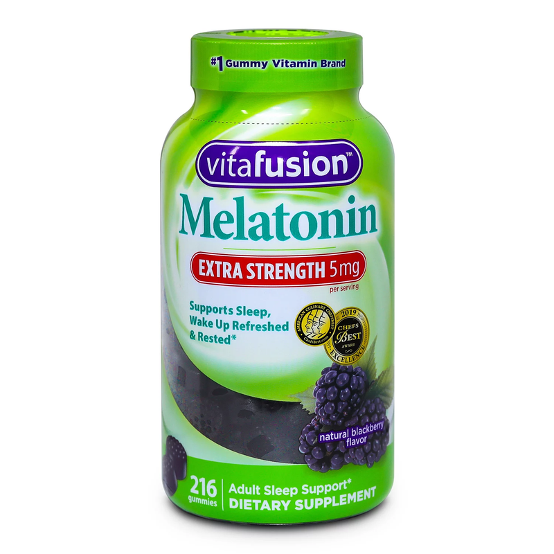 Vitafusion Extra Strength Melatonin 5 mg Gummy (216 ct)
