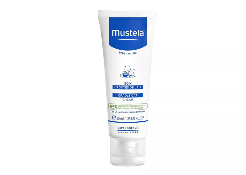 Mustela Fragrance Free Baby Cradle Cap Cream (1.35 fl oz)