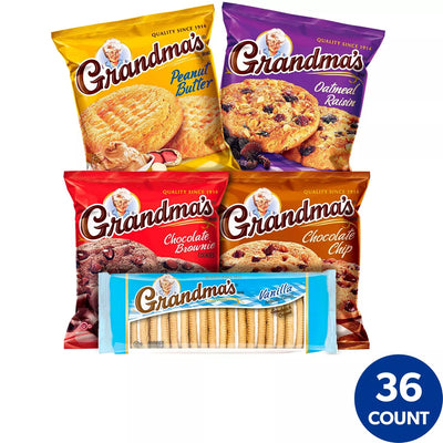 Grandma's Cookies Variety Pack (36 pk)