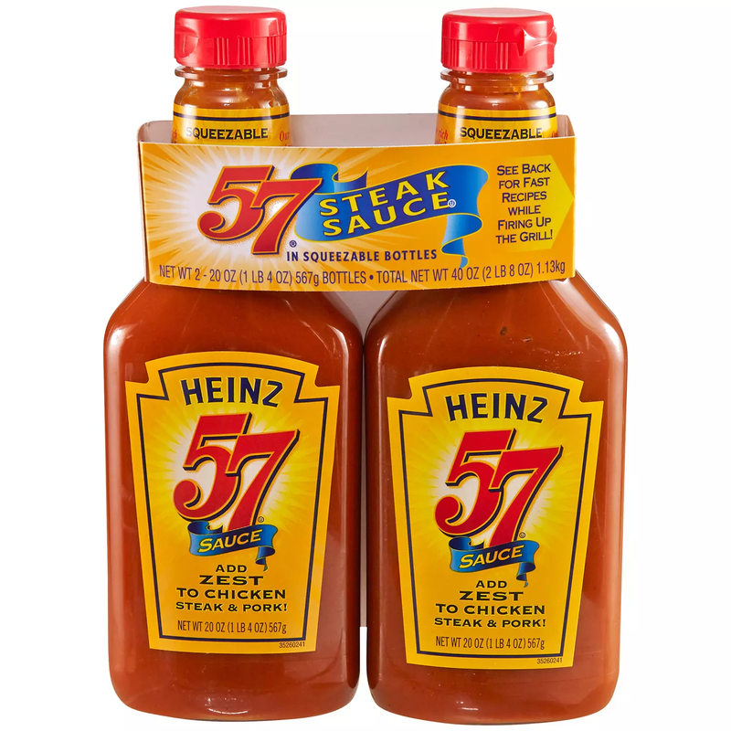 Heinz 57 Sauce (20 oz 2 pk)