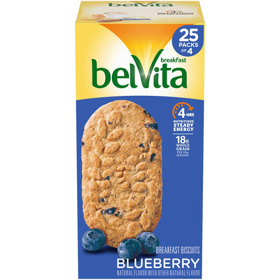 belVita Blueberry Breakfast Biscuits (25 pk)
