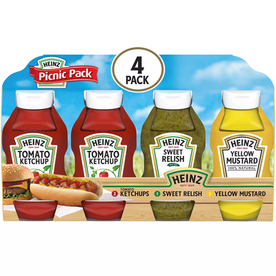 Heinz Condiments Picnic Pack (4 pk)