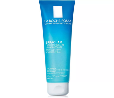 La Roche-Posay Effaclar Deep Cleansing Foaming Cream Face Cleanser (4.2oz)