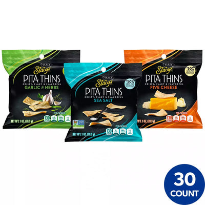 Stacy's Pita Thins Variety Pack (1 oz 30 ct)