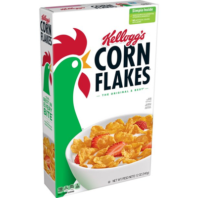 Kellogg's Corn Flakes Cereal 8 Vitamins and Minerals Original (12 oz)