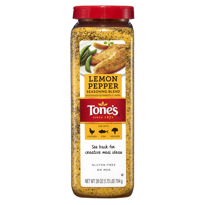 Tone's Lemon Pepper Seasoning (28 oz)