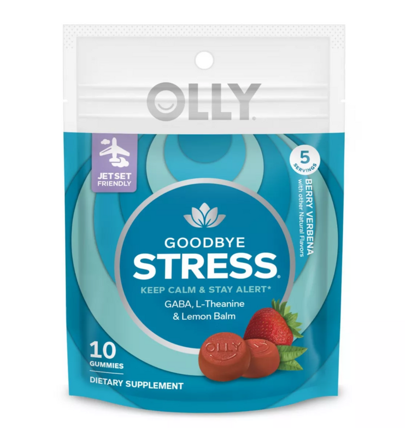 OLLY Goodbye Stress Gummies - Berry Verbena (10ct)