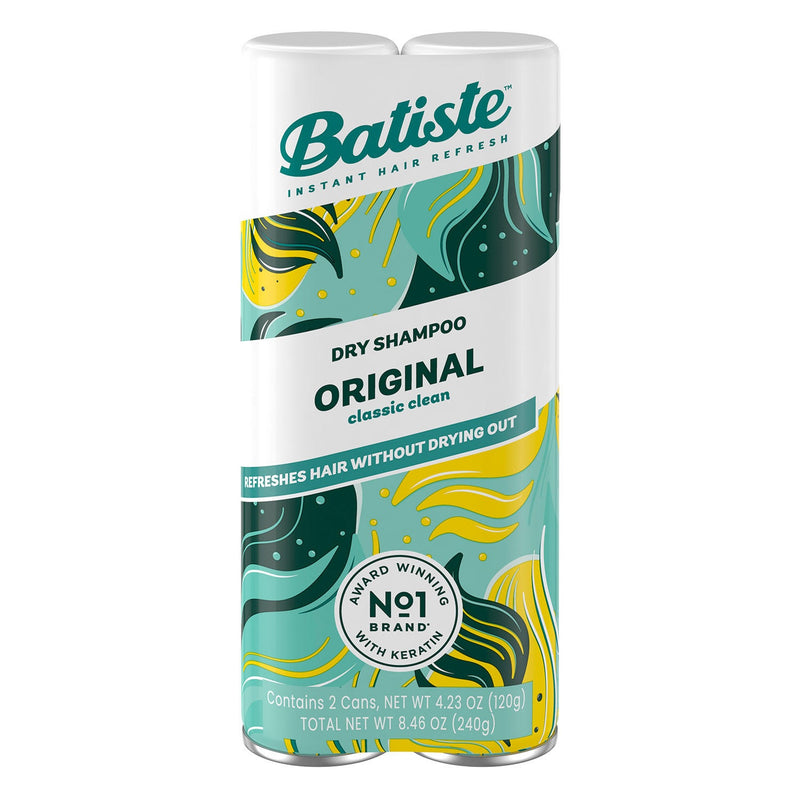 Batiste Dry Shampoo, Clean & Classic Original (6.73 fl oz, 2 pk)