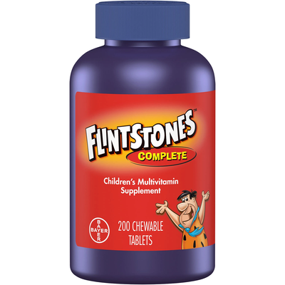 Flintstones Complete Children Chewable Multivitamin (200 ct)