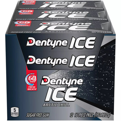 Dentyne Ice Arctic Chill Sugar Free Gum (12 pk)