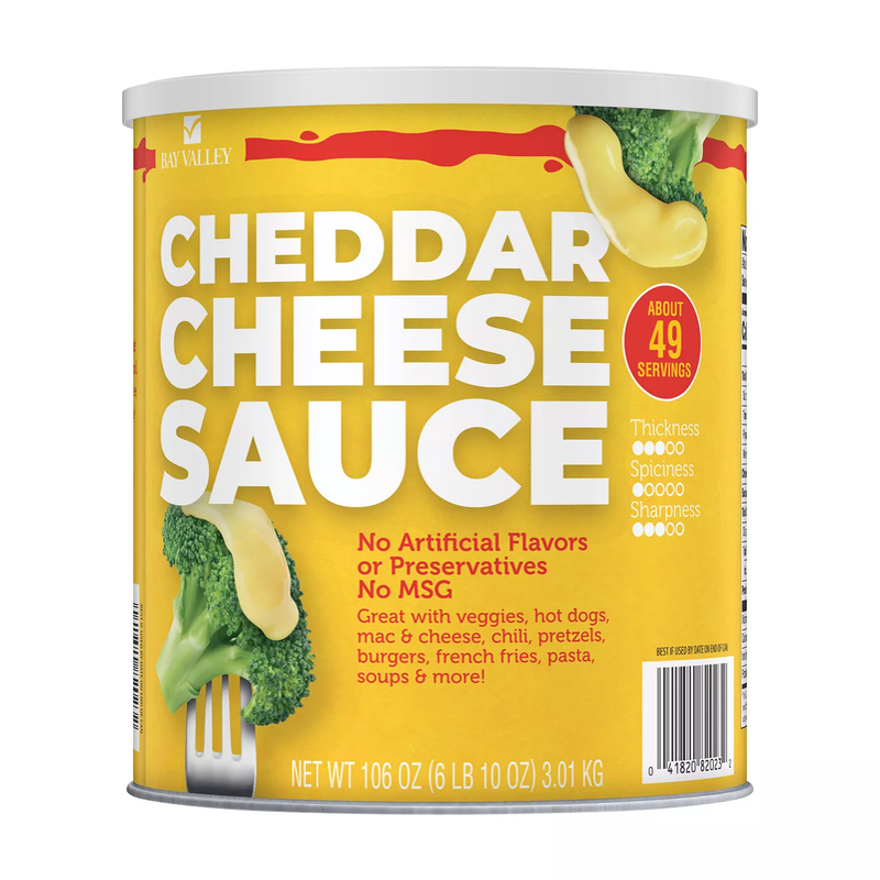 Bay Valley Cheddar Cheese Sauce (106 oz)
