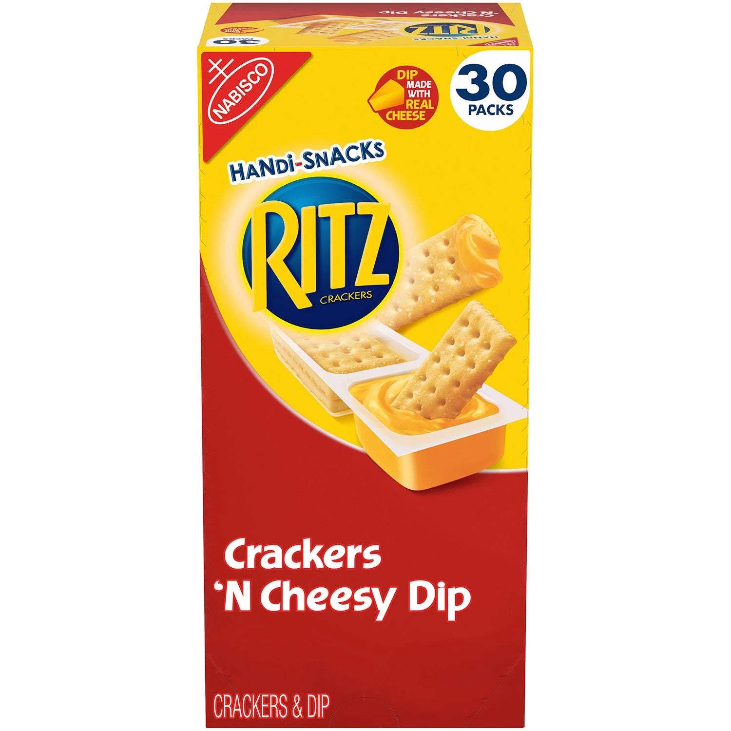 RITZ HandiSnacks Crackers and Cheese Dip (30 pk) Wow Padala