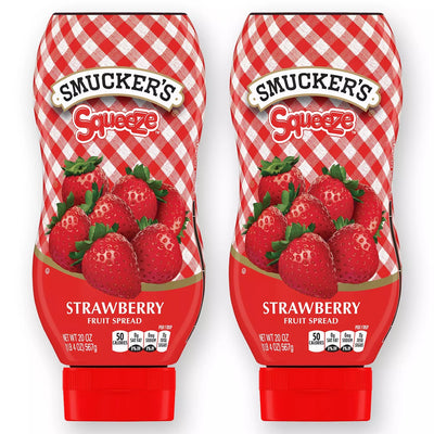 Smucker's Strawberry Squeezable Jam (2 pk)