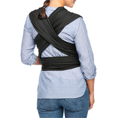 MOBY Wrap Baby Carrier, Evolution - Black