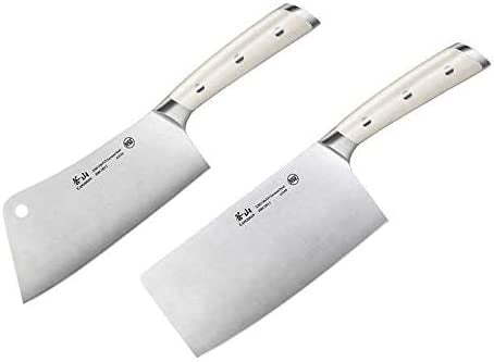 Cangshan S1 Series German Steel Forged 2-piece Cleaver Knife Set