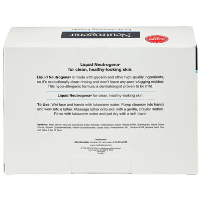 Liquid Neutrogena Fragrance-Free Facial Cleanser (8 fl oz 4 pk)