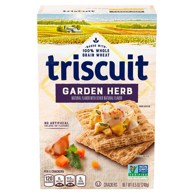 Triscuit Garden Herb Whole Grain Wheat Crackers (8.5 oz)