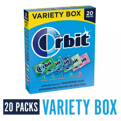 Orbit Gum Variety Box (14 ct 20 pk)