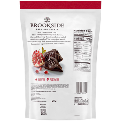 BROOKSIDE Dark Chocolate Pomegranate Flavored Candy Bulk Resealable Bag (32 oz)