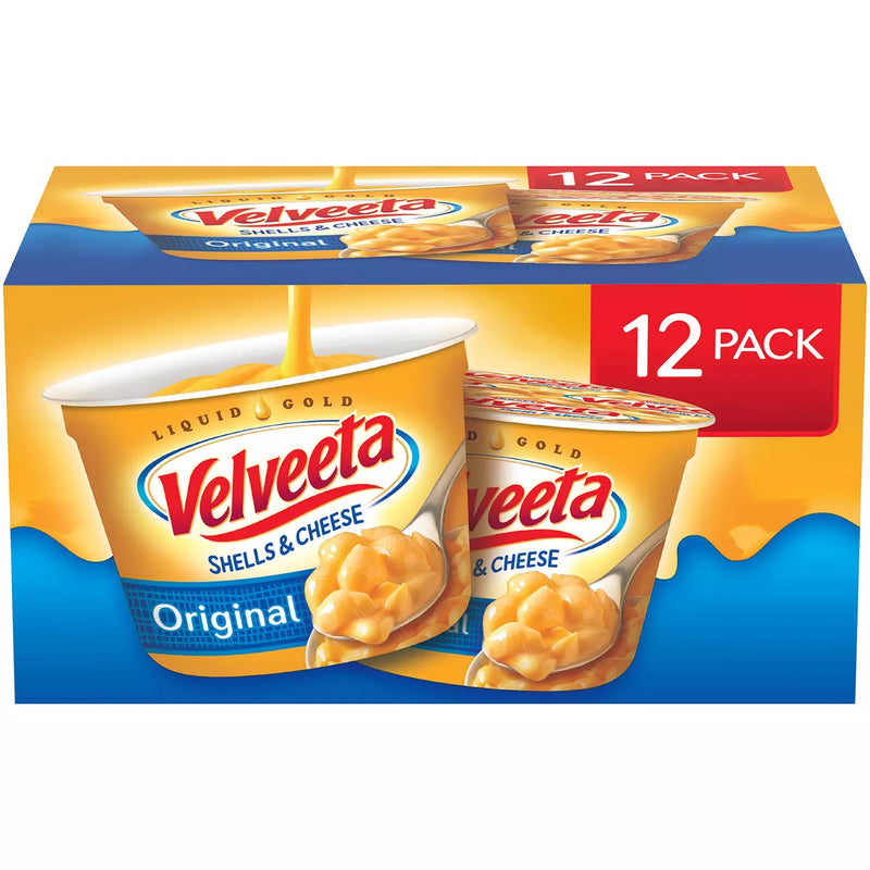 Velveeta Shells and Cheese Cups Original Flavor (12 ct)