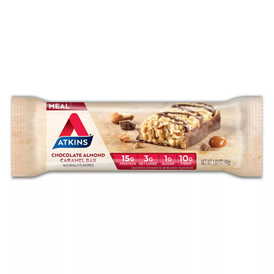 Atkins Almond Caramel Protein Meal Bars (8 ct)