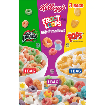 Kellogg's Kids Variety Pack (37.3 oz 3 pk)