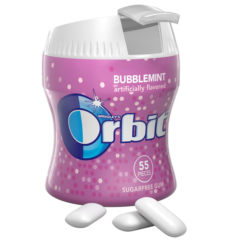 Orbit Gum Bubblemint (55 ct 4 pks)