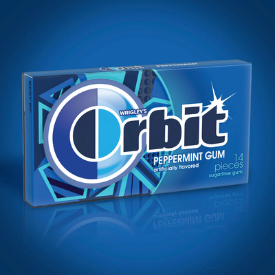 Orbit Peppermint Sugar-Free Gum (14 ct 15 pks)