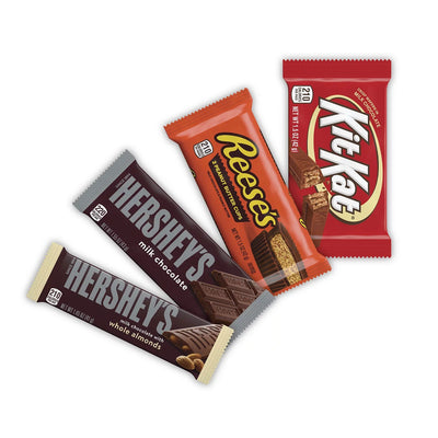 Hershey's, Kit Kat and Reese's Assorted Milk Chocolate Bulk Variety Pack (45 oz 30 ct)