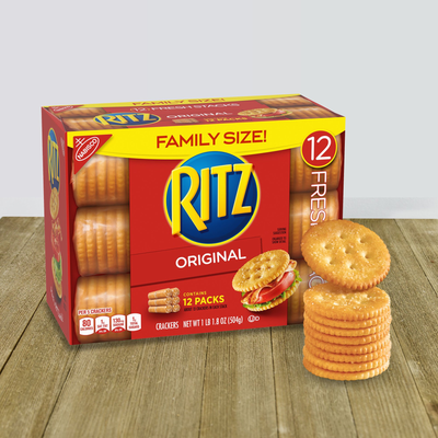 Ritz Fresh Stacks Original Crackers - Family Size (17.8 Oz)