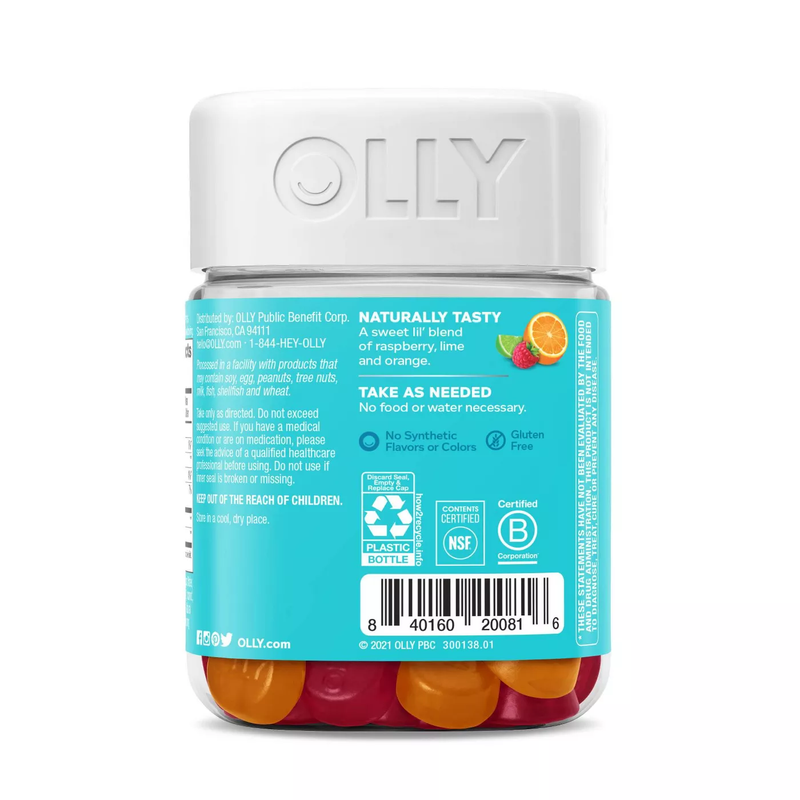 Olly Kids Chillax Gummy Supplement - Sunny Sherbet  (50ct)