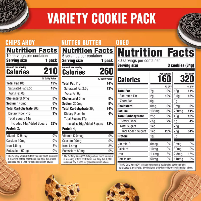 Nabisco Cookie Variety Pack (30 pk)
