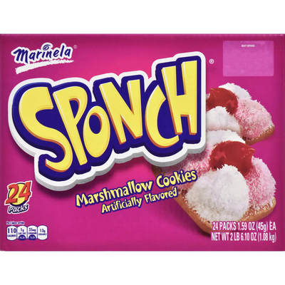 Marinela Sponch Marshmallow Cookies (1.59oz  24pk)