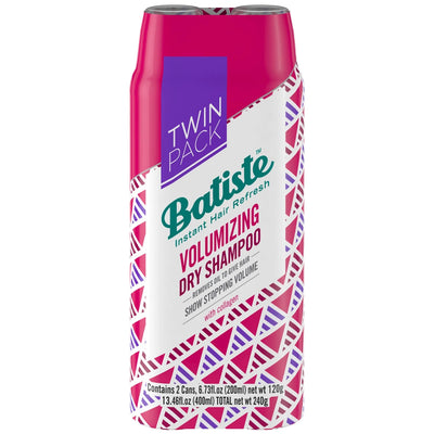 Batiste Instant Hair Refresh Volumizing Dry Shampoo (2 pk)