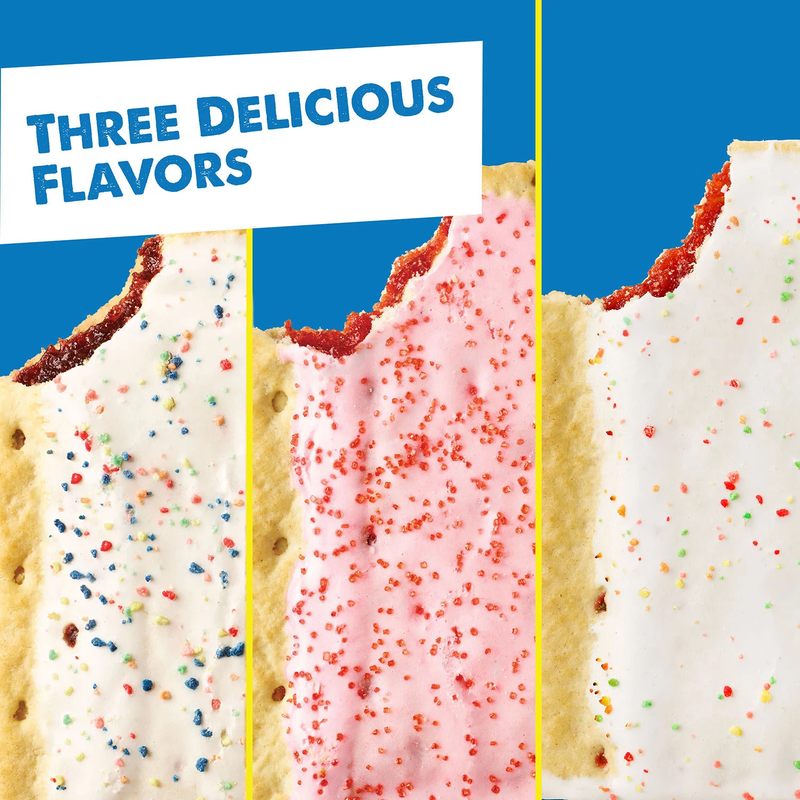 Pop-Tarts Variety Pack, Strawberry, Cherry, and Blueberry (48 ct)