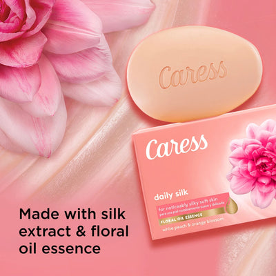 Caress Silkening Beauty Bar, Daily Silk (3.75 oz 16 ct)