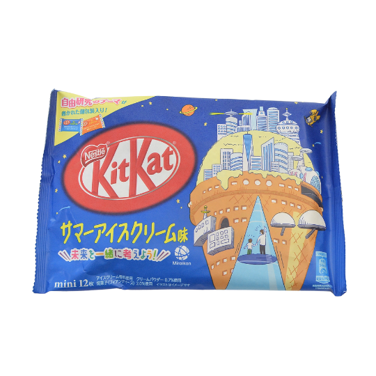 Kitkat Mini Wafer Summer Ice Cream Flavor (4.1oz 118g)