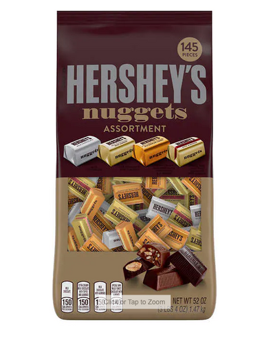 HERSHEY'S NUGGETS Assorted Chocolate Candy (52 oz 145 pc)