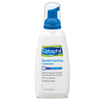 Cetaphil Gentle Foaming Cleanser for Sensitive and All Skin Types (8 oz 3 pk)