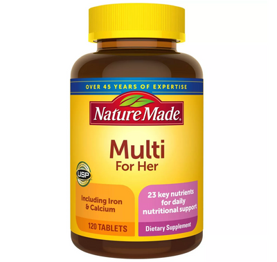 Nature Made Women's Multivitamin Tablets  (120ct)