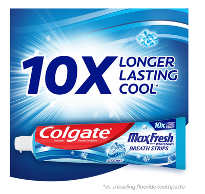 Colgate MaxFresh Toothpaste, Cool Mint (7.6 oz 5 pk)