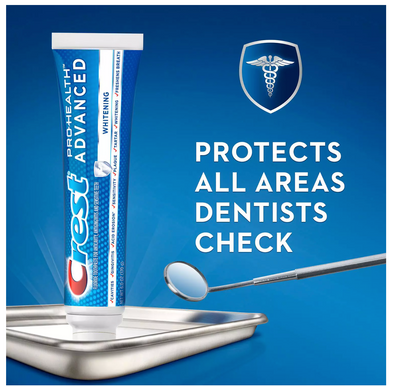 Crest Pro-Health Advanced Whitening Fluoride Toothpaste (6 oz 5 pk)