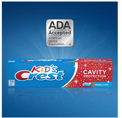 Crest Kids' Toothpaste, Sparkle Fun (4.6 oz 5 pk)